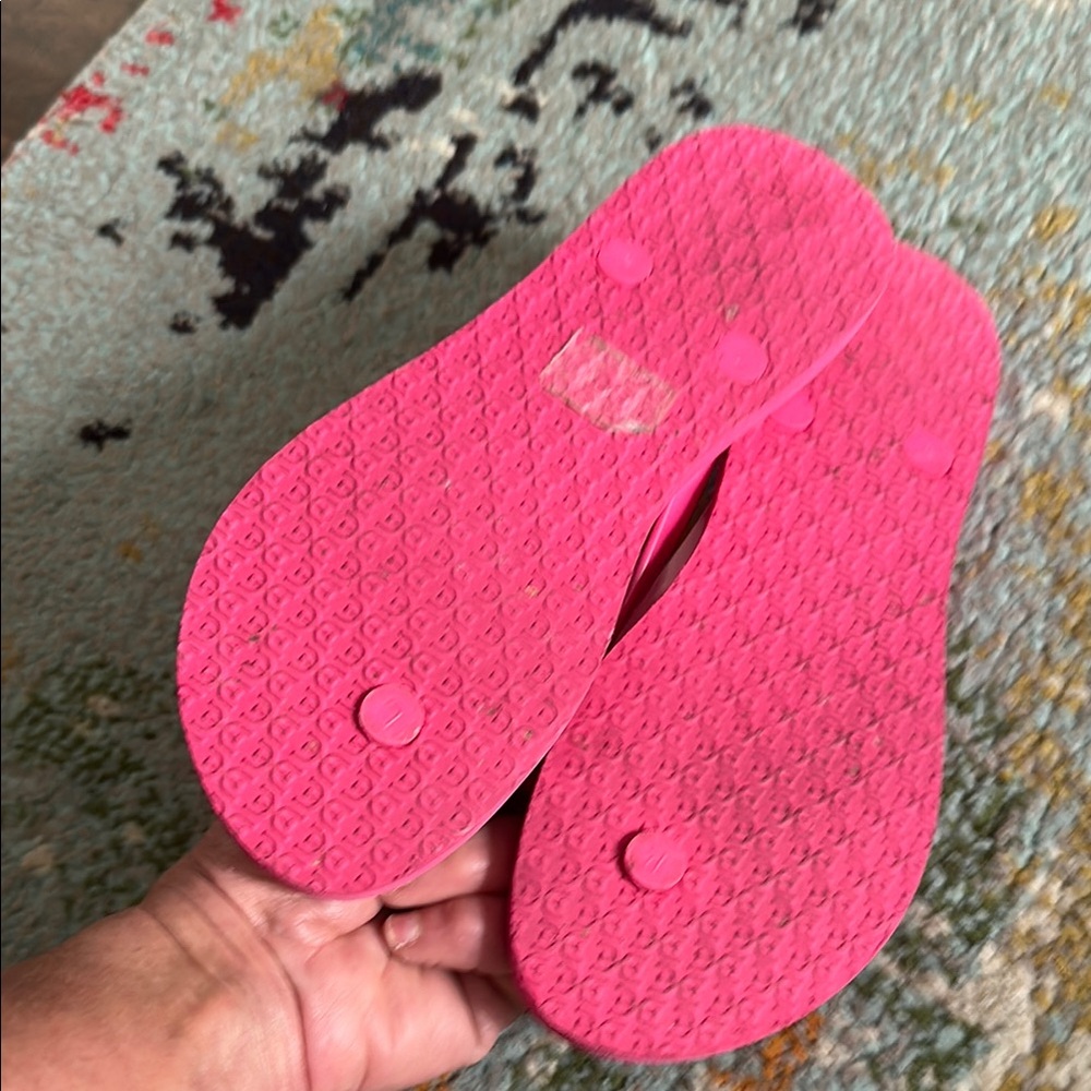 Sam Edelman Pink Flip Flops - Picture 4 of 4